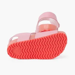 Sandalias<Pisamonas Sandalias Niña Estrella Doble Cierre Adherente Y Suela Bio Color Rosa