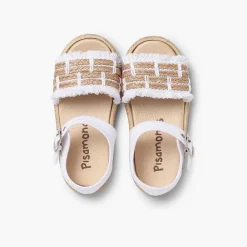 Sandalias<Pisamonas Sandalias Niña Flecos Tipo Alpargata