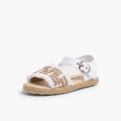 Sandalias<Pisamonas Sandalias Niña Flecos Tipo Alpargata