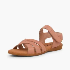 Sandalias<Pisamonas Sandalias Niña Piel Con Cinta Adhesiva