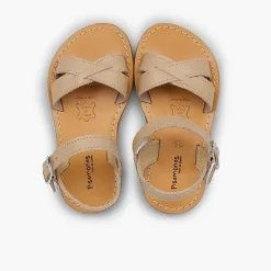 Sandalias<Pisamonas Sandalias Niña Piel Lisa Cruzada