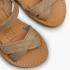 Sandalias<Pisamonas Sandalias Niña Piel Lisa Cruzada