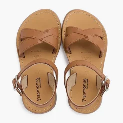 Sandalias<Pisamonas Sandalias Niña Piel Lisa Cruzada
