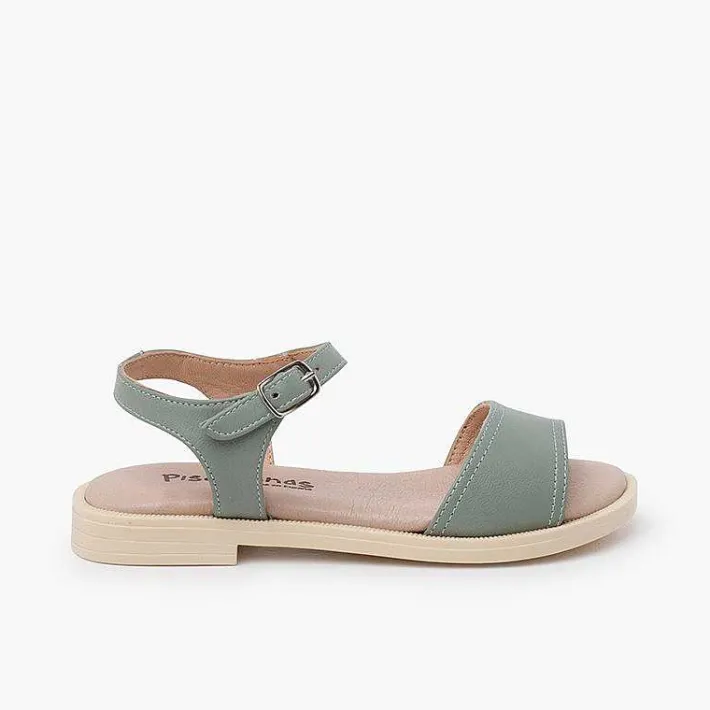 Sandalias<Pisamonas Sandalias Niña Piel Pala Escotada