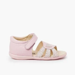 Sandalias<Pisamonas Sandalias Niña Primeros Pasos Corazon