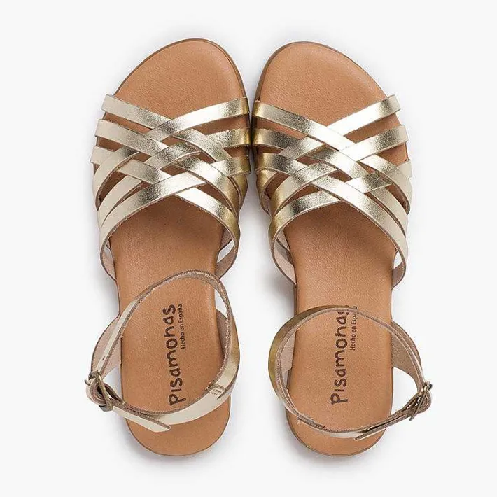Sandalias<Pisamonas Sandalias Niña Y Mujer Con Tiras Cruzadas