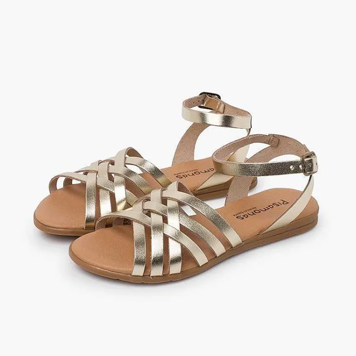 Sandalias<Pisamonas Sandalias Niña Y Mujer Con Tiras Cruzadas
