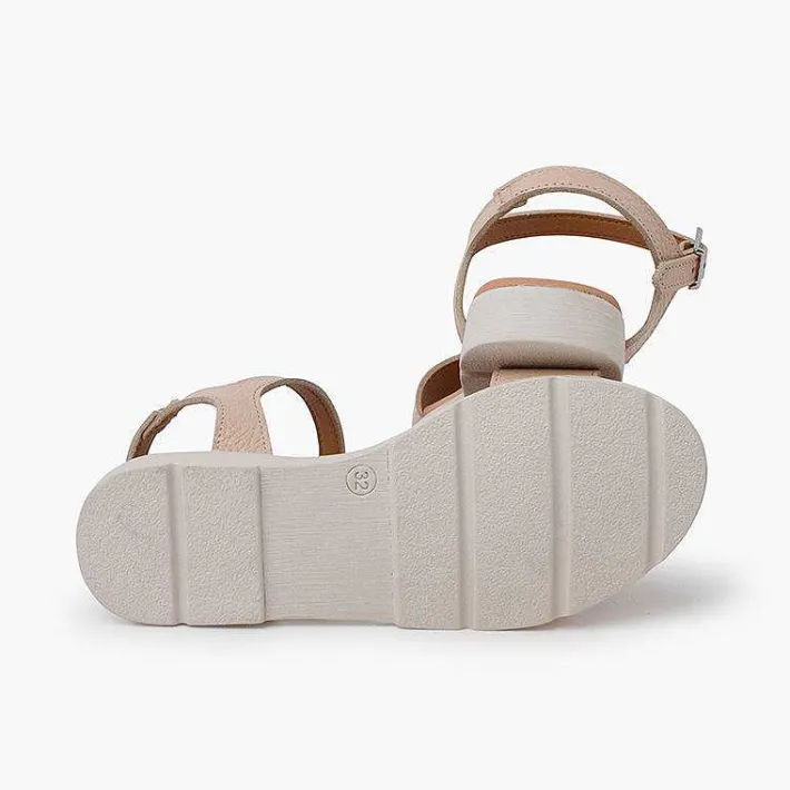 Sandalias<Pisamonas Sandalias Niña Y Mujer En Piel Con Plantilla De Gel