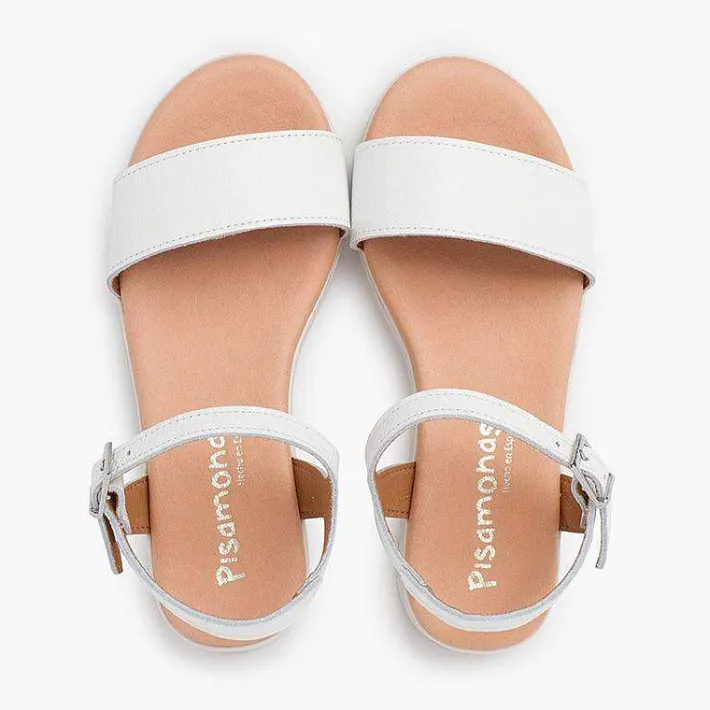 Sandalias<Pisamonas Sandalias Niña Y Mujer En Piel Con Plantilla De Gel