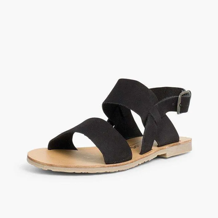 Sandalias<Pisamonas Sandalias Niña Y Mujer Nobuck Tiras Anchas