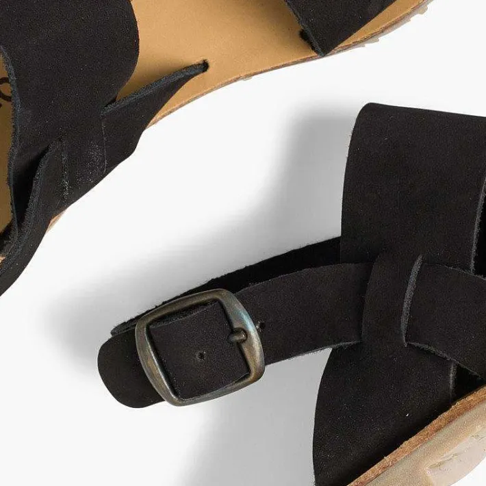 Sandalias<Pisamonas Sandalias Niña Y Mujer Nobuck Tiras Anchas