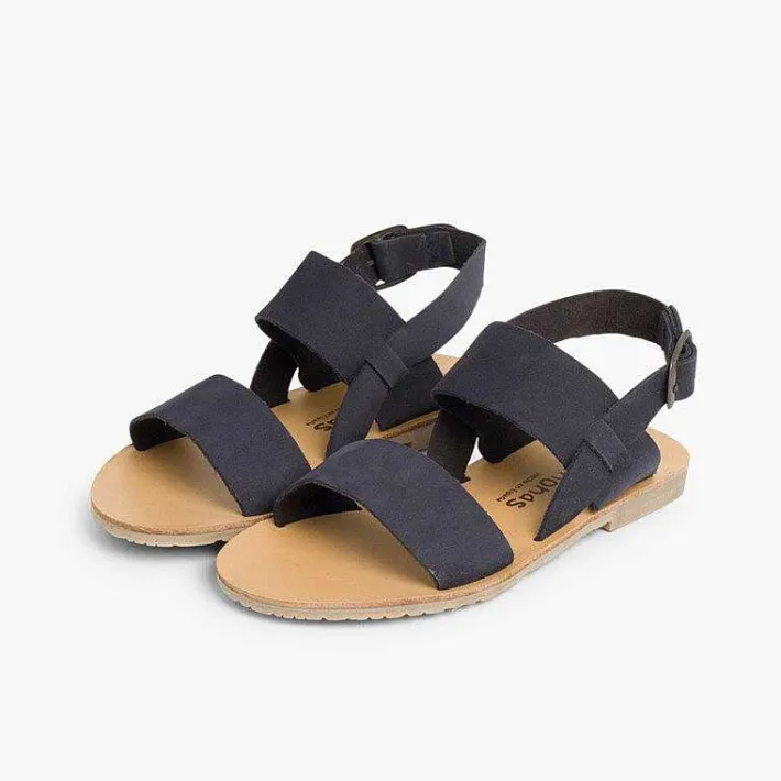 Sandalias<Pisamonas Sandalias Niña Y Mujer Nobuck Tiras Anchas