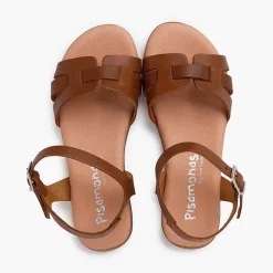 Sandalias<Pisamonas Sandalias Niña Y Mujer Pala Romana Piel
