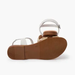 Sandalias<Pisamonas Sandalias Niña Y Mujer. Tira De Yute Cruzada En La Pala