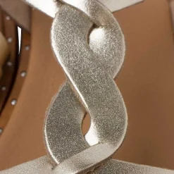 Sandalias<Pisamonas Sandalias Niña Y Mujer Tira Central Trenza