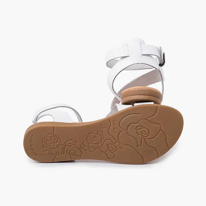 Sandalias<Pisamonas Sandalias Niña Y Mujer Tira Cruzada Pulsera Hebilla