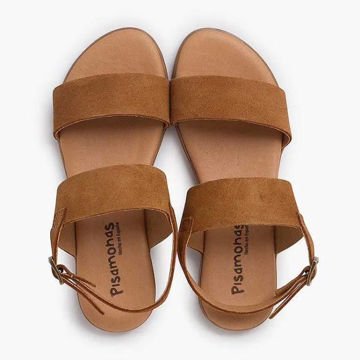 Sandalias<Pisamonas Sandalias Niña Y Mujer Tiras Anchas En Serraje