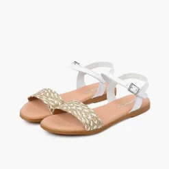 Sandalias<Pisamonas Sandalias Niña Y Mujer Tira Trenzada Yute