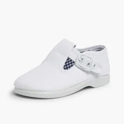 Pepitos<Pisamonas Sandalias Pepitos De Lona Para Niños