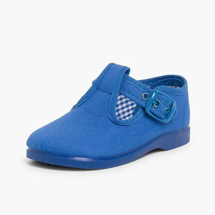 Pepitos<Pisamonas Sandalias Pepitos De Lona Para Niños