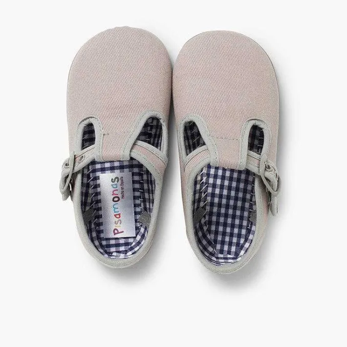 Pepitos<Pisamonas Sandalias Pepitos De Lona Para Niños