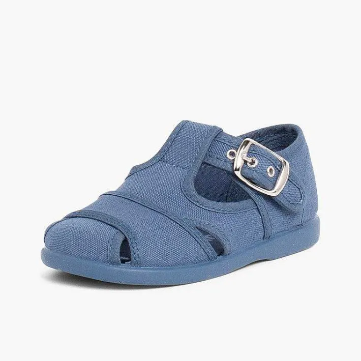 Sandalias<Pisamonas Sandalias Pepitos De Lona Abiertos