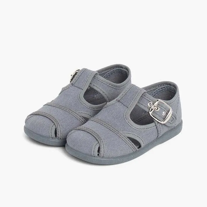Sandalias<Pisamonas Sandalias Pepitos De Lona Abiertos