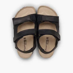 Sandalias<Pisamonas Sandalias Piel Bio Niño Doble Tira Adherente