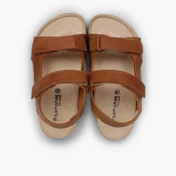 Sandalias<Pisamonas Sandalias Piel Bio Niño Doble Tira Adherente