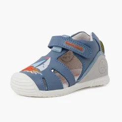 Sandalias<Pisamonas Sandalias Unisex Biomecanics Cierre Adherente Color Azul Indigo