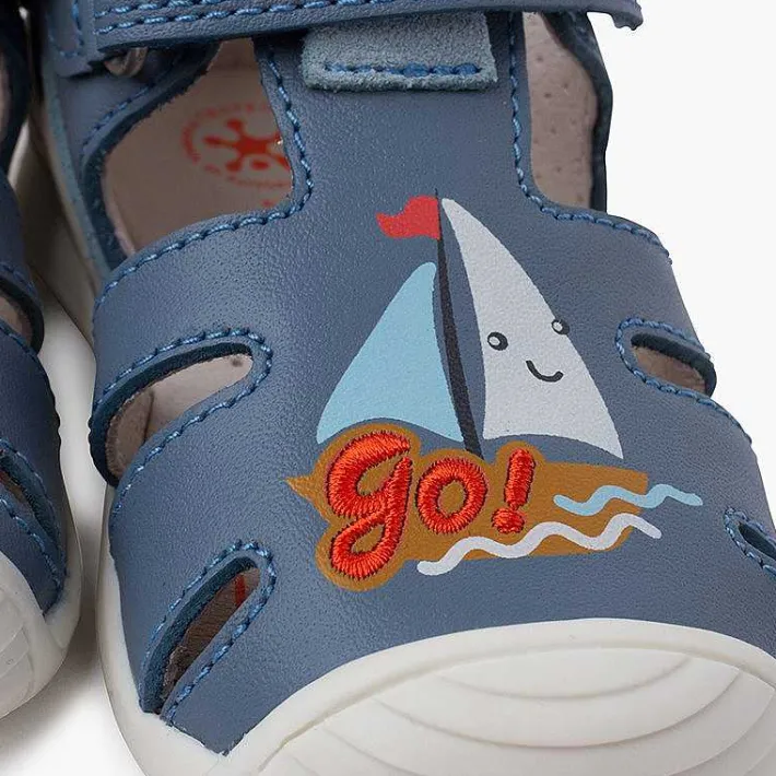 Sandalias<Pisamonas Sandalias Unisex Biomecanics Cierre Adherente Color Azul Indigo