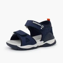 Sandalias<Pisamonas Sandalias Unisex Lona Tipo Trekking Biomecanics Color Azul Marino