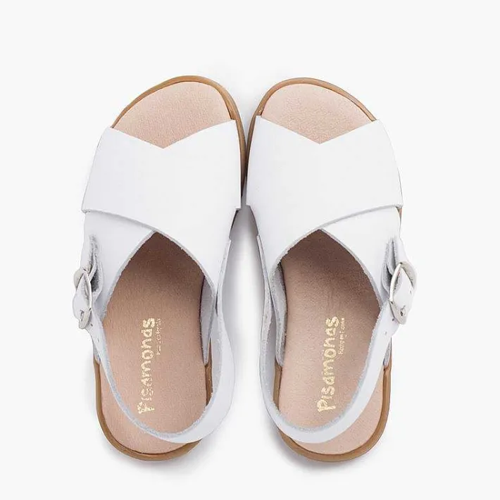 Sandalias<Pisamonas Sandalias Unisex Piel Cruzada Tiras Anchas