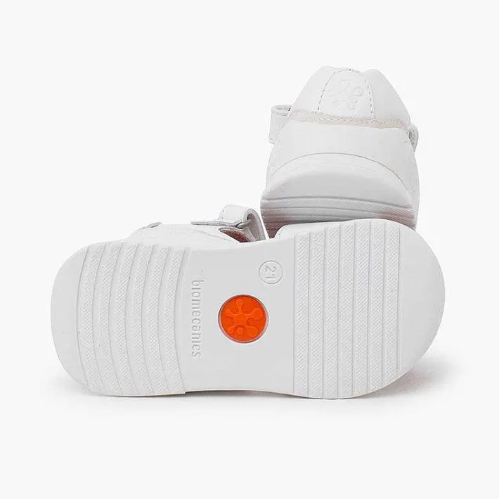 Sandalias<Pisamonas Sandalias Unisex Primeros Pasos Perrito Biomecanics Color Blanco