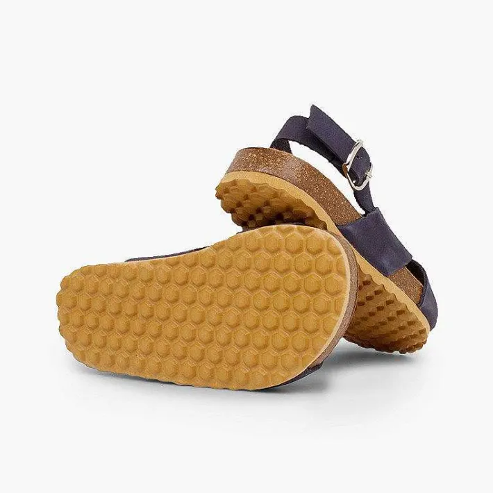 Sandalias<Pisamonas Sandalias Unisex Tiras Cruzadas En Nobuck
