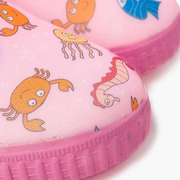 Zapatillas<Pisamonas Zapatilla Cerrada Tipo Neopreno Dibujos