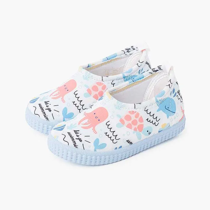 Zapatillas<Pisamonas Zapatilla Cerrada Tipo Neopreno Dibujos