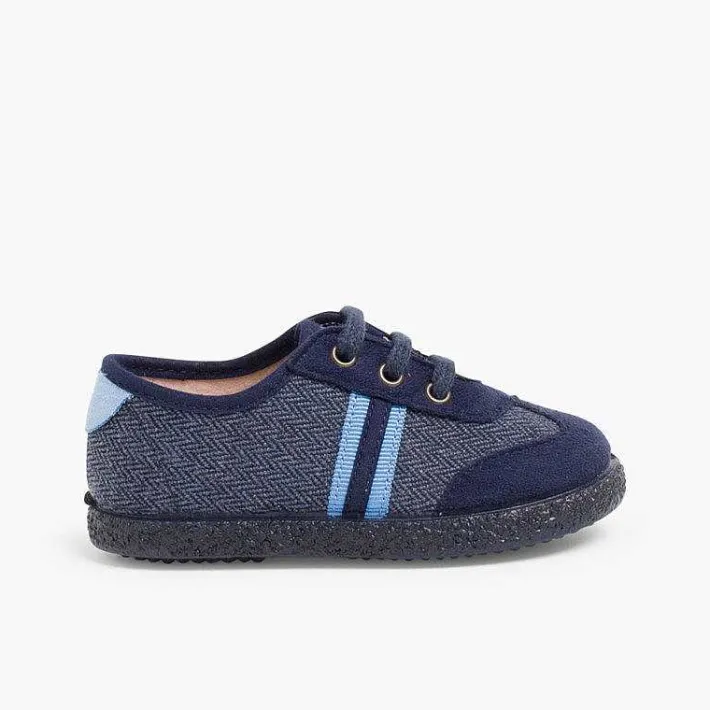 Zapatillas<Pisamonas Zapatilla Espiga Y Serratex Dos Cordones