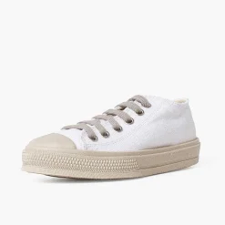 Zapatillas<Pisamonas Zapatillas Blancas Puntera Y Cordones Color Color Blanco Y Arena