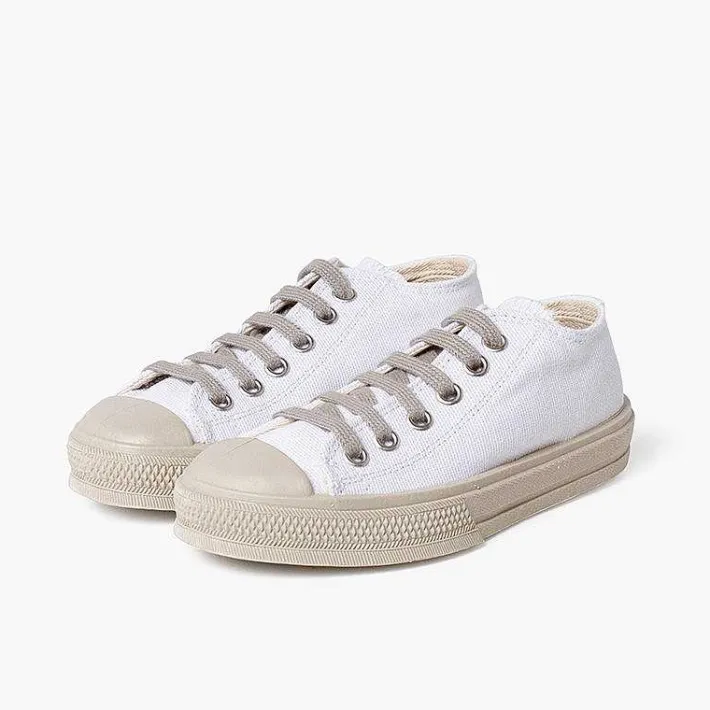 Zapatillas<Pisamonas Zapatillas Blancas Puntera Y Cordones Color Color Blanco Y Arena