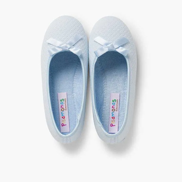 Zapatillas Casa<Pisamonas Zapatillas Casa Bailarina Con Lazo