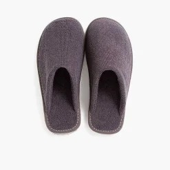 Zapatillas Casa<Pisamonas Zapatillas Casa Cerradas Toalla Niño Color Gris Oscuro