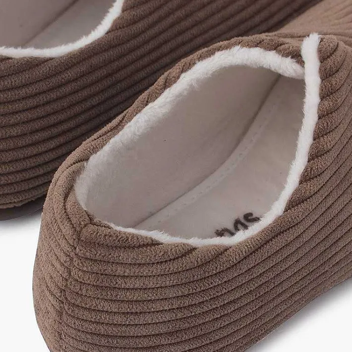 Zapatillas Casa<Pisamonas Zapatillas Casa Tipo Babuchas De Pana