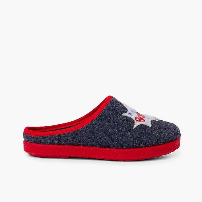 Zapatillas Casa<Pisamonas Zapatillas Casa Tipo Zueco Con Dibujos