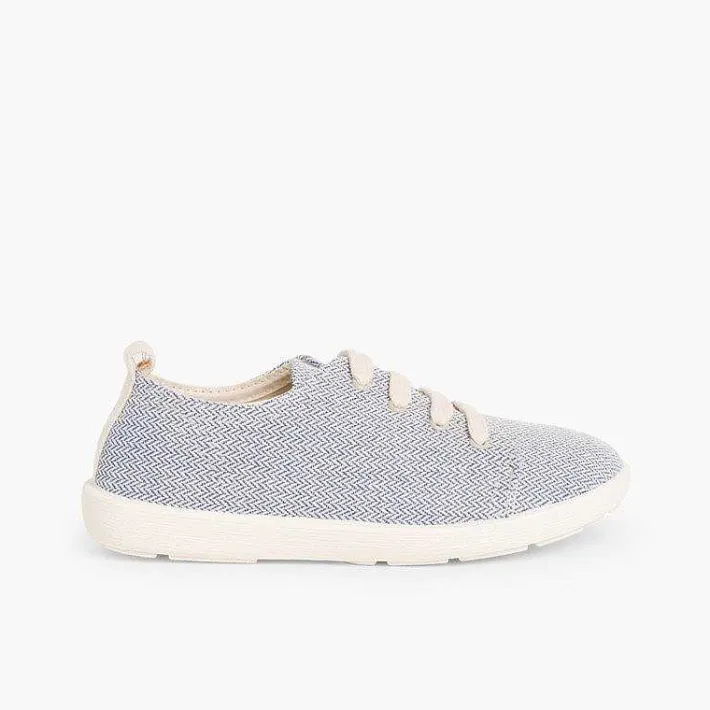 Zapatillas<Pisamonas Zapatillas Casual Lona De Espiga