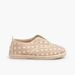 Zapatillas<Pisamonas Zapatillas Con Estrellas Sin Cordones