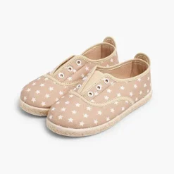 Zapatillas<Pisamonas Zapatillas Con Estrellas Sin Cordones