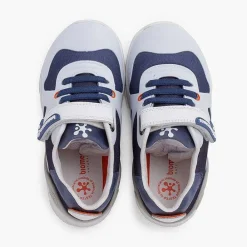 Zapatillas<Pisamonas Zapatillas Deportivas Rejilla Niños Biomecanics Color Azul Y Blanco