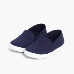 Zapatillas<Pisamonas Zapatillas Lona Con Elastico Y Suela De Goma