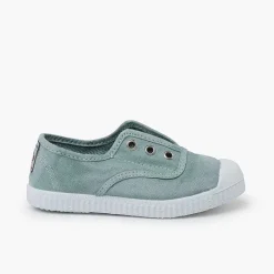 Zapatillas<Pisamonas Zapatillas Lona Efecto Desgastado Sin Cordones